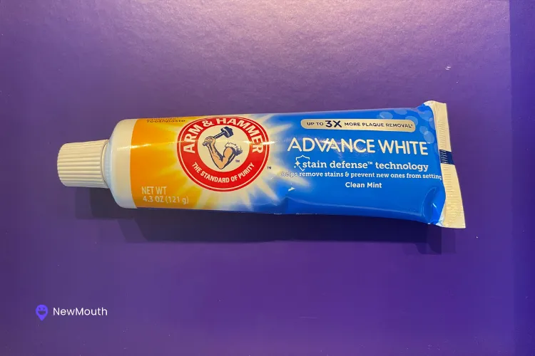 ArmHammer Advanced White Toothpaste with logo
