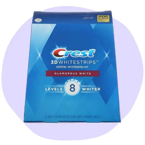 Crest 3D Whitestrips Glamorous White