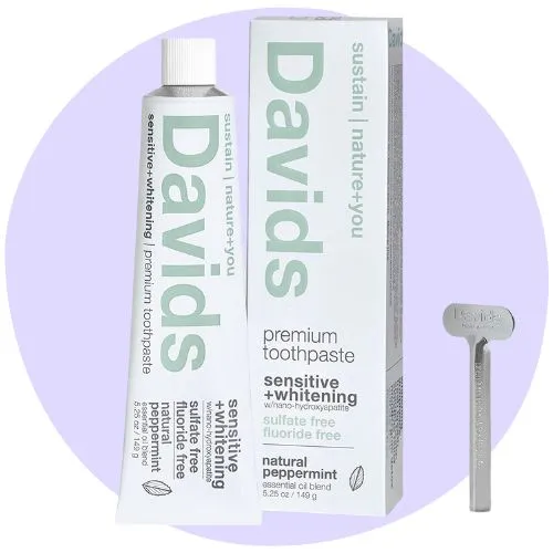 Davids Nano Hydroxyapatite Natural Toothpaste