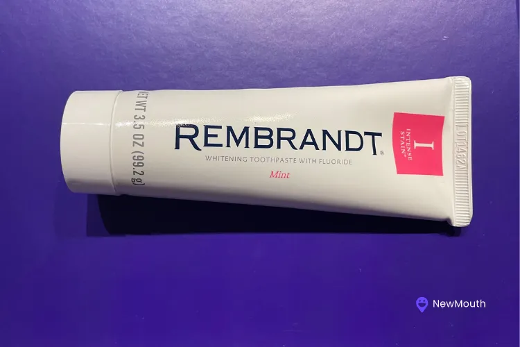 Rembrandt Toothpaste with logo 1