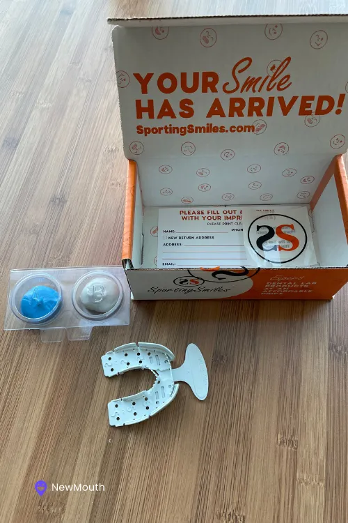 SportingSmiles Impression Kit Product Shot 3