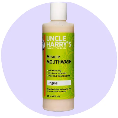 Uncle Harry Natural Alkalizing Miracle Mouthwash