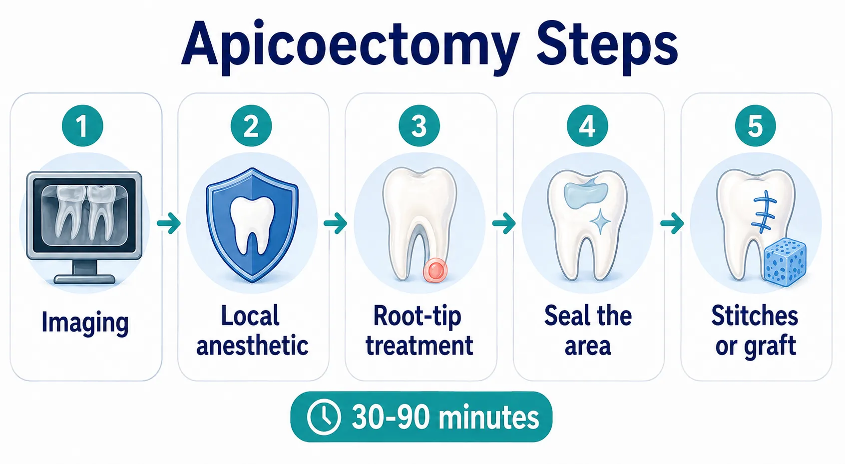 Apicoectomy procedure workflow v1