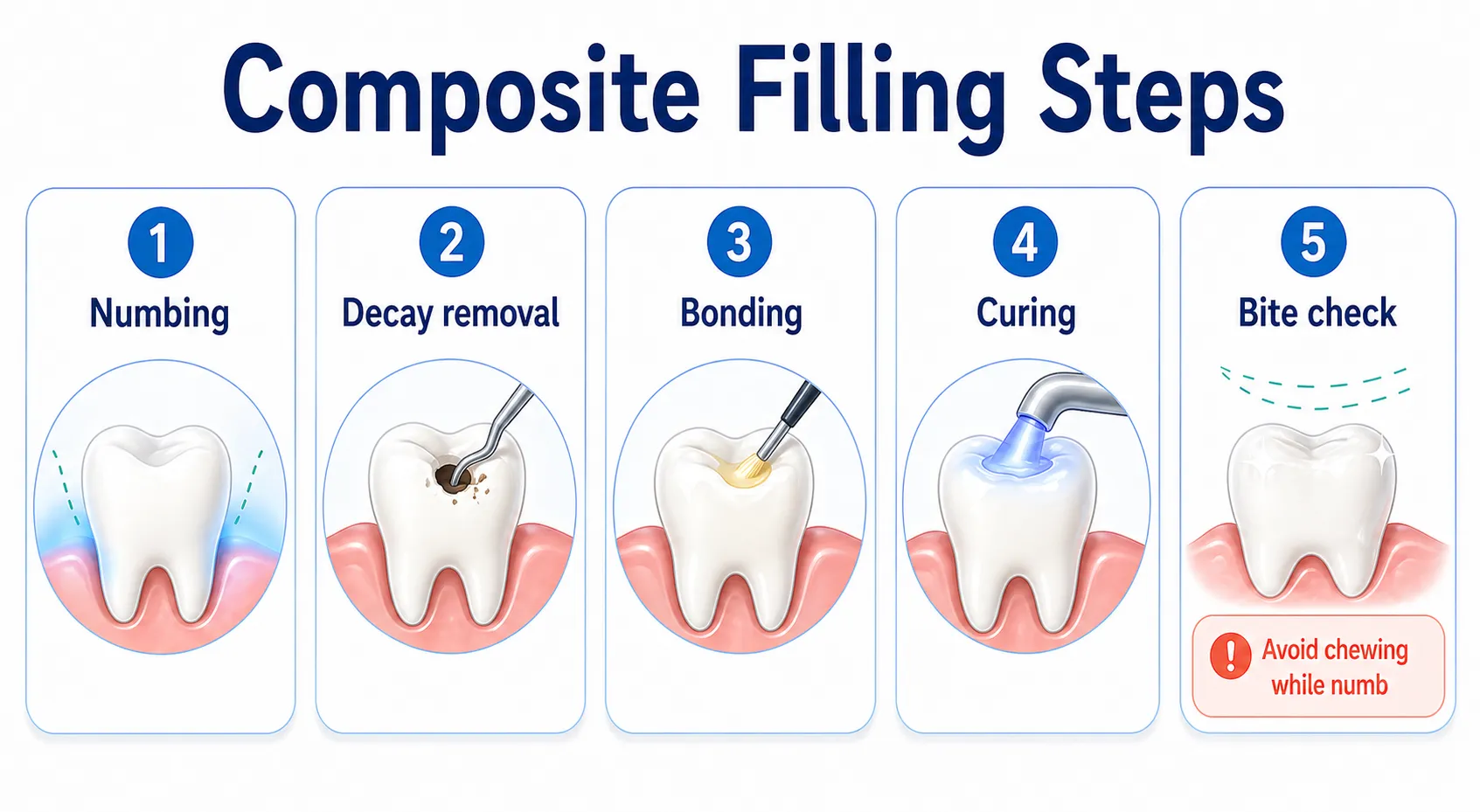 Composite filling procedure workflow v1