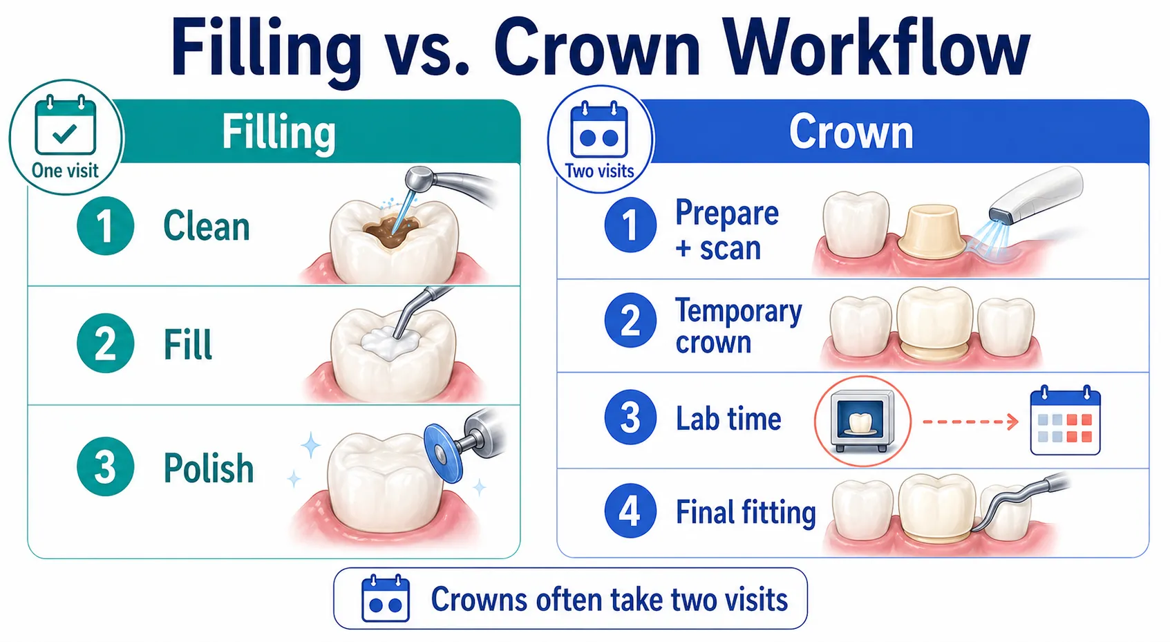 Crown vs filling procedure comparison v1