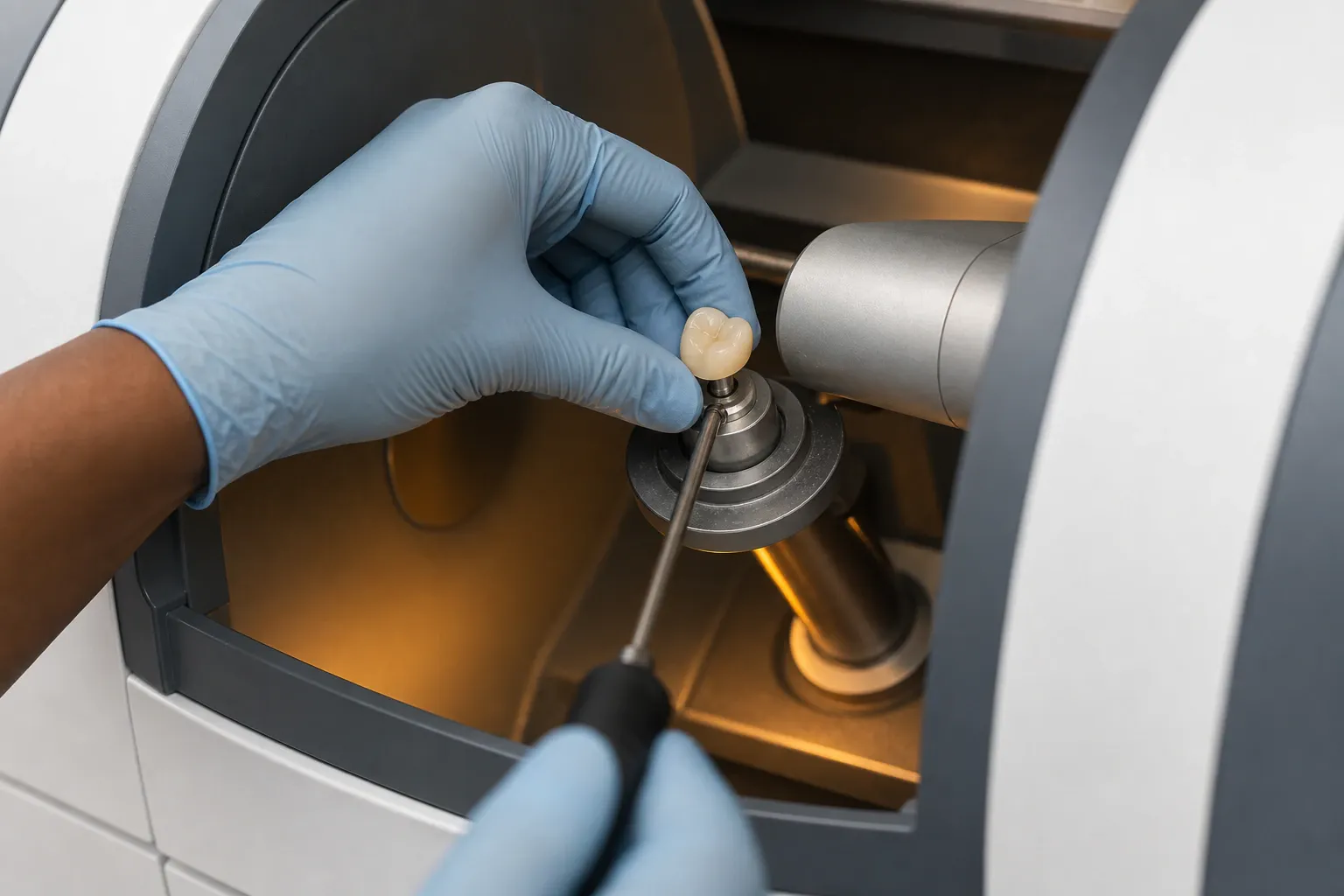 Dental milling machine used in cerec nm 1397