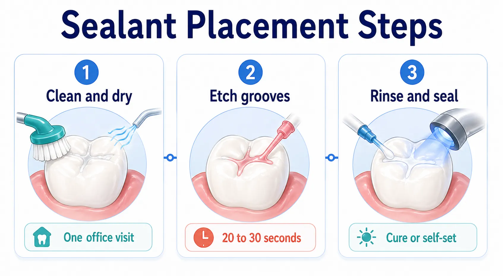 Dental sealants placement workflow v1