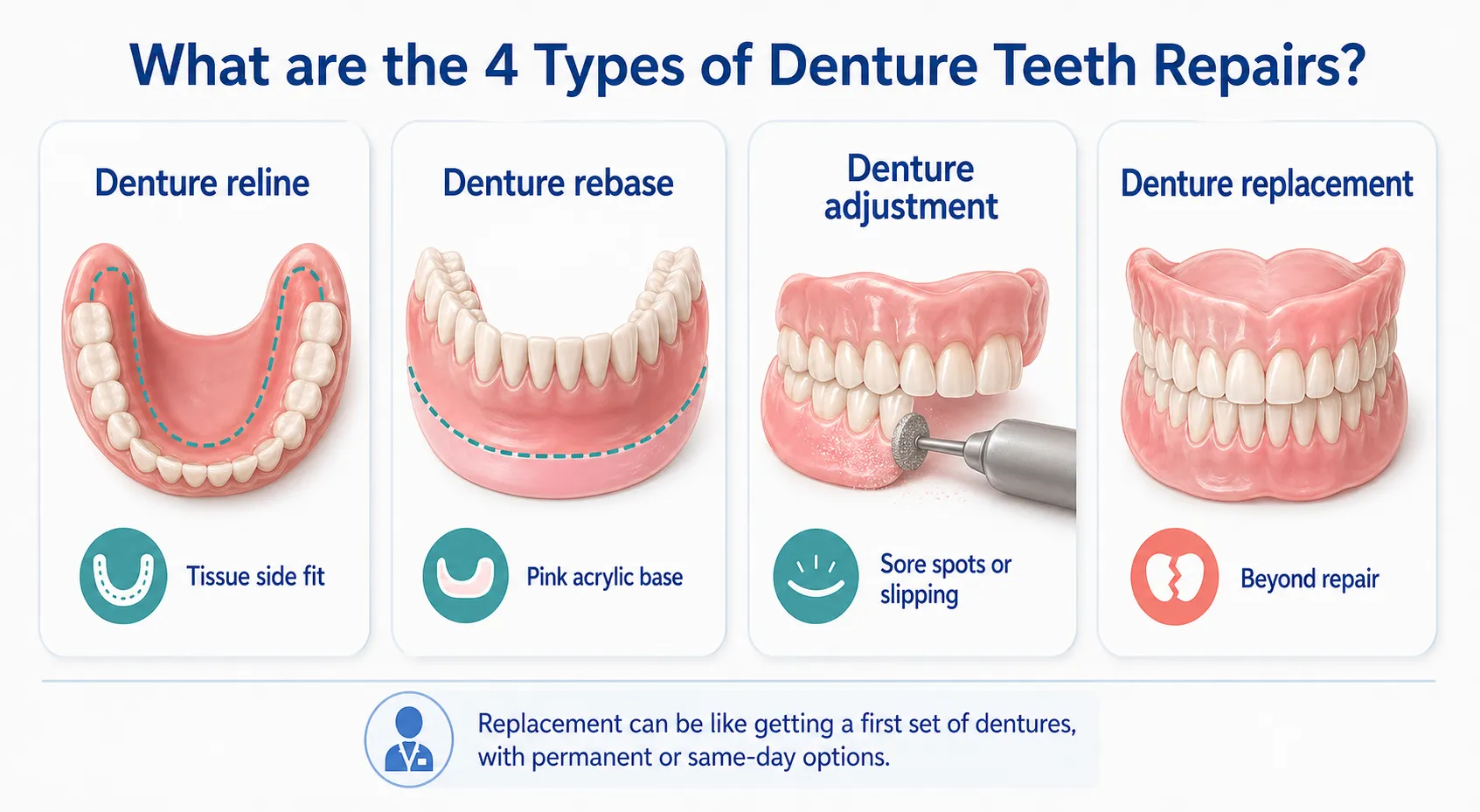 Denture repair types board v1