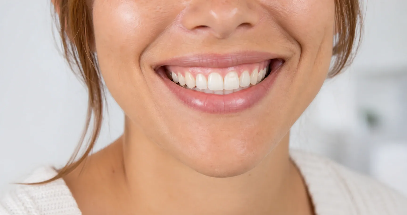 Healthy gums smile