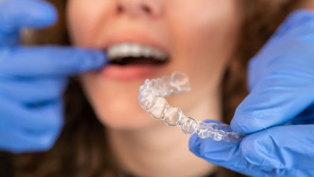 Invisalign patient