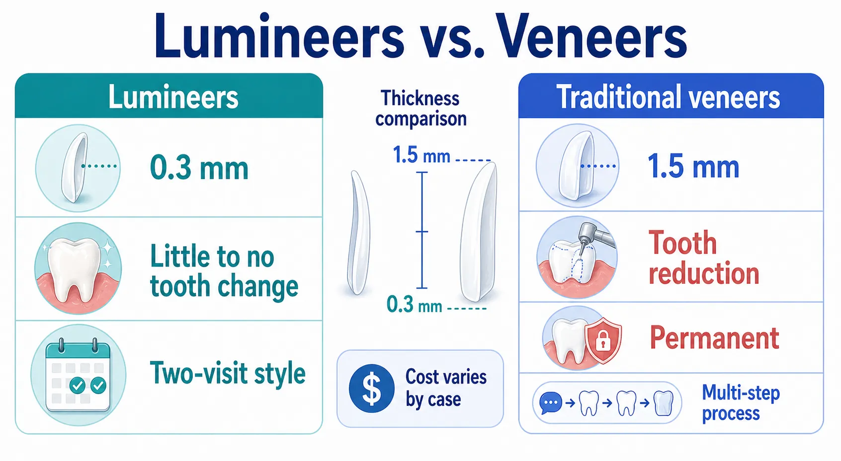 Lumineers vs veneers comparison v1