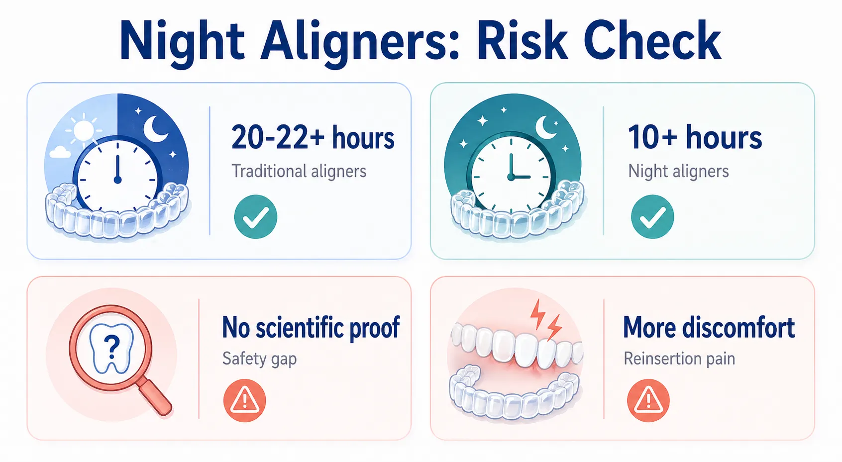 Night aligners risk comparison v1