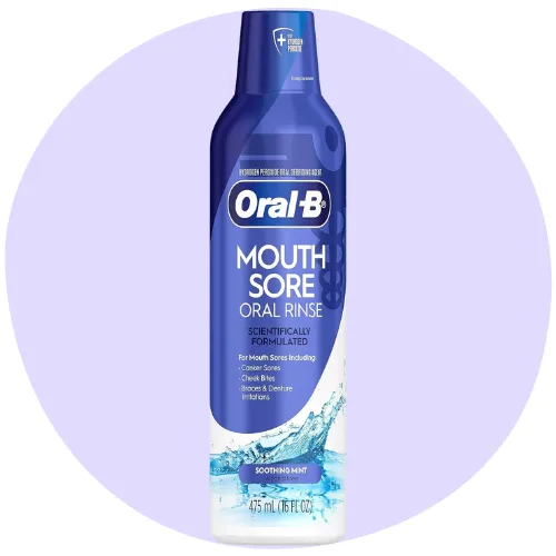 Oral b mouth sore mouthwash