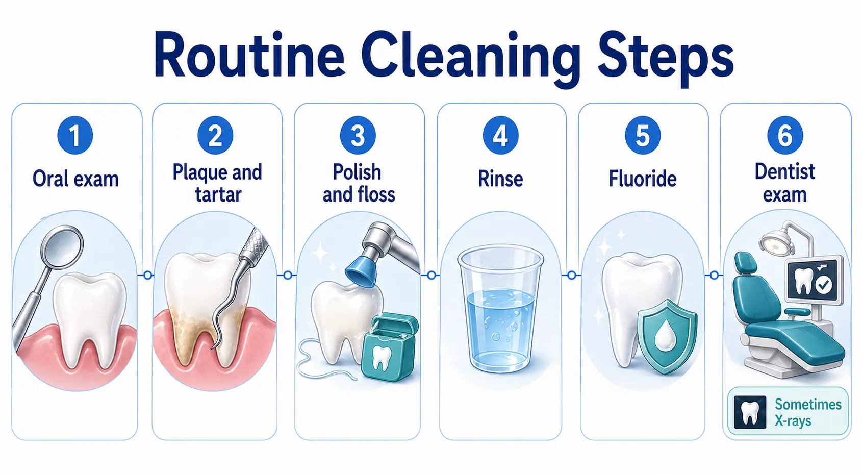 Prophylaxis cleaning steps v1