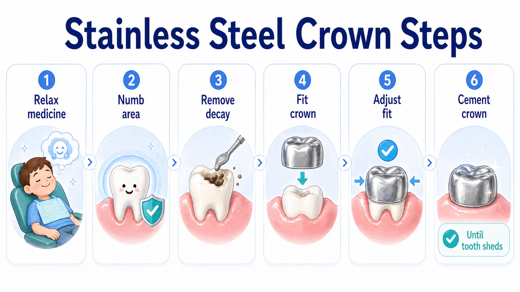 Stainless steel crown procedure v1