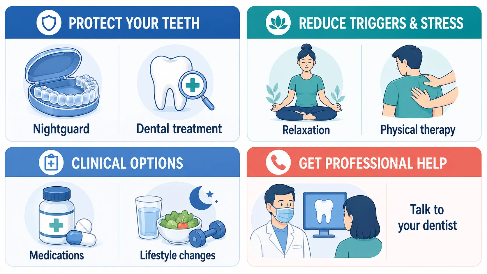 Stop grinding teeth options board v1